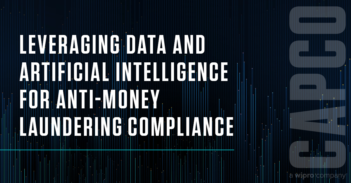 Leveraging Data And Artificial Intelligence For Anti Money Laundering Compliance