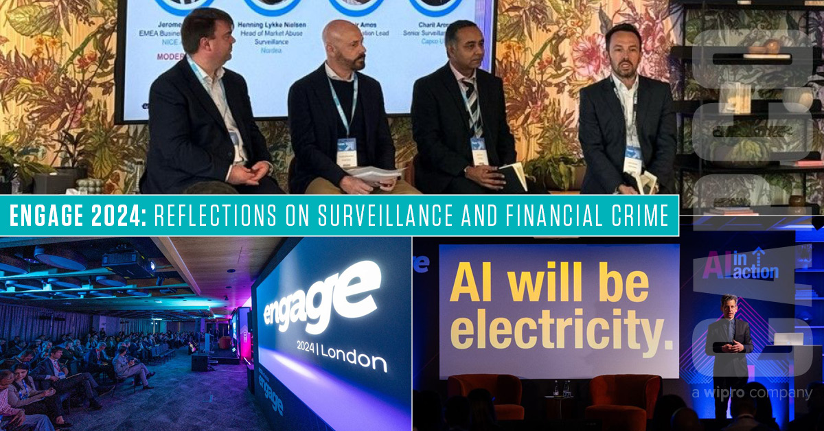 ENGAGE 2024: Reflections on surveillance and financial crime